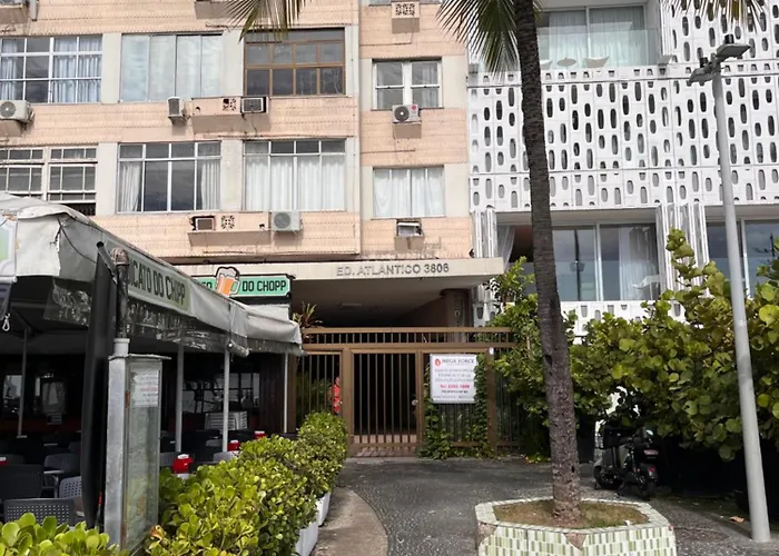 Em frente à praia Rio de Janeiro